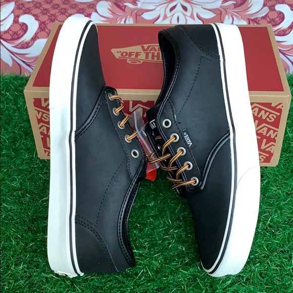 VANS MEN’S ATWOOD LEATHER BLACK/MARSHMALLOW
(Leather)Bick/Mrshmllow
VN0A327L68X - Picture 4 of 16